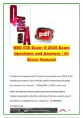 NSG 530 Exam II 2026 &ndash; 90&plus; Practice Questions on Immunology&comma; Oncology&comma; Cardiovascular & Respiratory Pathophysiology