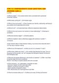 COM 312 COMPREHENSIVE EXAM QUESTIONS AND ANSWERS SURE A&period;pdf