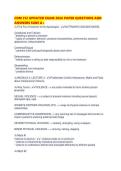 COM 312 UPDATED EXAM 2026 PAPER QUESTIONS AND ANSWERS SURE A&period;pdf