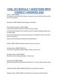 CNSL 503 MODULE 1 QUESTIONS WITH &NewLine;CORRECT ANSWERS 2026