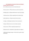 Core Competency 2 Assessment&colon; Abstract and Coding &num;1&NewLine;Questions with Correct Answers