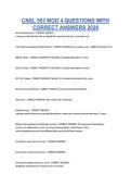 CNSL 503 MOD 4 QUESTIONS WITH &NewLine;CORRECT ANSWERS 2026