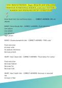 WGU HESI Nutrition D440 Health and Wellness Through Nutritional Science 2026&sol;2027 Study Guides Exam