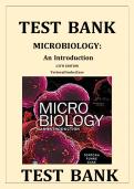 Microbiology&colon; An Introduction&comma; 13th Edition Tortora Test Bank 