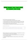 BUS 475 FINAL EXAM QUESTIONS AND CORRECT ANSWERS