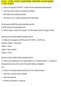 HCCA - CHPC STUDY QUESTIONS &lpar;MASTER FLASHCARDS&rpar; STUDY GUIDE