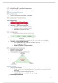 Samenvatting marketing 1ste bachelor TEW&sol;Hir &lpar;19&sol;20 eerste zit&rpar;