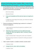 Arizona Contracting Latest Update 2026 &vert; Exam Prep Guide &vert; Verified Questions & Answers &vert; Instant Download PDF