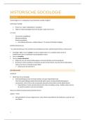 Collegeaantekeningen Historische Sociologie &vert; Universiteit Gent &vert; 2025&sol;26