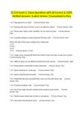 CS 214 Exam 2&colon; Clean Questions with all Correct & 100&percnt; Verified Answers &vert;Latest Version &vert;Guaranteed to Pass