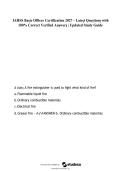 IAHSS BASIC OFFICER CERTIFICATION 2027 &vert; LATEST QUESTIONS WITH VERIFIED CORRECT ANSWERS &vert; COMPLETE HEALTHCARE SECURITY STUDY GUIDE