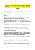 Cleaning & Disinfection 2026 Exam with all Correct & 100&percnt; Verified Answers &vert;Latest Version &vert;Guaranteed to Pass