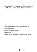 IAHSS Basic Officer Certification 2027 Study Guide &vert; Questions & Verified Answers