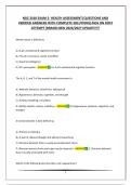 NSG 3160 EXAM 2- HEALTH ASSESSMENT&vert;QUESTIONS AND VERIFIED ANSWERS WITH COMPLETE SOLUTIONS&vert;PASS ON FIRST ATTEMPT&vert;BRAND NEW 2026&sol;2027 UPDATE&excl;&excl;&excl;&excl;&excl;