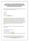 NSG 3160  BUNDLED EXAMS &lbrace;EXAM 1&comma;2&comma;3 AND FINAL&rcub; - HEALTH ASSESSMENT&vert;QUESTIONS AND VERIFIED ANSWERS WITH COMPLETE SOLUTIONS&vert;PASS ON FIRST ATTEMPT&vert;BRAND NEW 2026&sol;2027 UPDATE&excl;&excl;&excl;&excl;&excl;