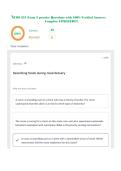 NURS 251 Exam 3 practice Questions with 100&percnt; Verified Answers Complete UPDATED&excl;&excl;&excl;&excl;&period;