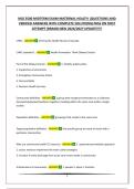 NSG 3500 MIDTERM EXAM-MATERNAL HEALTH &vert;QUESTIONS AND VERIFIED ANSWERS WITH COMPLETE SOLUTIONS&vert;PASS ON FIRST ATTEMPT&vert;BRAND NEW 2026&sol;2027 UPDATE&excl;&excl;&excl;&excl;&excl;