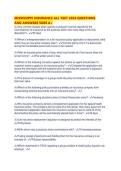 MISSISSIPPI INSURANCE ALL TEST 2026 QUESTIONS AND ANSWERS SURE A&period;pdf