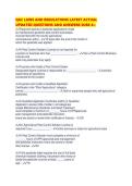 QAC LAWS AND REGULATIONS LATEST ACTUAL UPDATED QUESTIONS AND ANSWERS SURE A&period;pdf