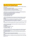 QAC LAWS AND REGULATIONS 2026 EXAM SET QUESTIONS AND ANSWERS SURE A&period;pdf