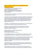 NFPA 70E FINAL EXAM ACTUAL QUESTIONS AND ANSWERS SURE A&period;pdf