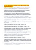 NFPA 70E UPDATED EXAMS SCRIPT QUESTIONS AND ANSWERS SURE A&period;pdf