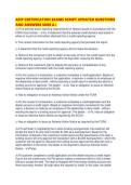 AFIP CERTIFICATION EXAMS SCRIPT UPDATED QUESTIONS AND ANSWERS SURE A&period;pdf
