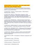 SCRIBEAMERICA OUTPATIENT UPDATED EXAM SCRIPT QUESTIONS AND ANSWERS SURE A&period;pdf