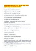 SCRIBEAMERICA OUTPATIENT ACTUAL FINAL EXAM QUESTIONS AND ANSWERS SURE A&period;pdf