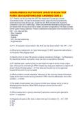 SCRIBEAMERICA OUTPATIENT UPDATED EXAM TEST PAPER 2026 QUESTIONS AND ANSWERS SURE