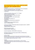 HCA WASHINGTON SKILLS EXAM UPDATED SCRIPT QUESTIONS AND ANSWERS SURE A&period;pdf