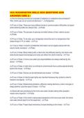HCA WASHINGTON SKILLS 2026 QUESTIONS AND ANSWERS SURE A&period;pdf