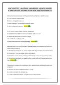 IRRSP EXAM&vert;QUESTIONS AND VERIFIED ANSWERS&vert;GRADED A &vert;PASS ON FIRST ATTEMPT&vert;BRAND NEW 2026&sol;2027 UPDATE&excl;&excl;&excl;&excl;&excl;