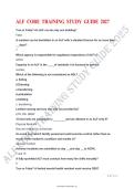 ALF Core Training Study Guide 2027 &vert; Comprehensive Exam Review