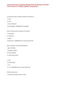 Jean Inman Practice Questions Domain II EXAM Questions with 100&percnt; Correct Answers &vert; Verified &vert; Updated &lpar;Actual Exam&rpar;&NewLine;