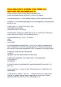 TEXAS REAL ESTATE UPDATED EXAM PAPER 2026 QUESTIONS AND ANSWERS SURE A&period;pdf