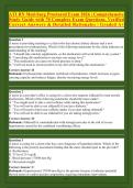 ATI RN Med-Surg Proctored Exam 2026 &vert; Comprehensive Study Guide with 70 Complete Exam Questions&comma; Verified Correct Answers & Detailed Rationales &vert; Graded A&plus;