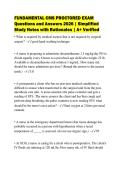 FUNDAMENTAL CMS PROCTORED EXAM&NewLine;Questions and Answers 2026 &vert; Simplified&NewLine;Study Notes with Rationales &vert; A&plus; Verified