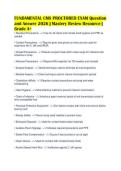 FUNDAMENTAL CMS PROCTORED EXAM Question&NewLine;and Answer 2026 &vert; Mastery Review Resource &vert;&NewLine;Grade A&plus;