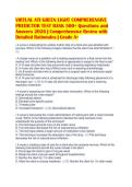 VIRTUAL ATI GREEN LIGHT COMPREHENSIVE&NewLine;PREDICTOR TEST BANK 500&plus; Questions and&NewLine;Answers 2026 &vert; Comprehensive Review with&NewLine;Detailed Rationales &vert; Grade A&plus;