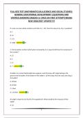 FULL GED TEST &lpar;MATHEMATICS&comma;RLA&comma;SCIENCE AND SOCIAL STUDIES&rpar;-GENERAL EDUCATIONAL DEVELOPMENT &vert;QUESTIONS AND VERIFIED ANSWERS&vert;GRADED A&plus;&vert;PASS ON FIRST ATTEMPT&vert;BRAND NEW 2026&sol;2027 UPDATE&excl;&excl;&excl;&excl;&excl;