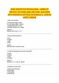 Iowa Master Electrician Final Mock Exam &lpar;NEC-Based&rpar; &ndash; 250 Questions with Answers and Rationales &ndash; Full Timed Licensing Simulation Test