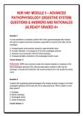 Ultimate NUR 5461 Advanced Pathophysiology Modules 1&ndash;5 Complete Study Guide 2026&ndash;2027 &vert; Immunology&comma; Cardiovascular&comma; Pulmonary&comma; Neurologic & Digestive Systems&comma; Practice Questions & Exam Review