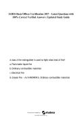 IAHSS Basic Officer Certification 2027 Study Guide &vert; Questions & Verified Answers