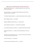 CRMA Final Exam &vert; UPDATED Questions with 100&percnt; Correct Answers&NewLine;