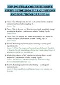 FNP 593 FINAL COMPREHENSIVE&NewLine;STUDY GUIDE 2026 FULL QUESTIONS&NewLine;AND SOLUTIONS GRADED A&plus;