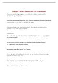 CRMA test &vert; UPDATED Questions with 100&percnt; Correct Answers&NewLine;
