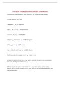 Crma Recert &vert; UPDATED Questions with 100&percnt; Correct Answers&NewLine;