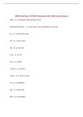CRMA Final Exam &vert; UPDATED Questions with 100&percnt; Correct Answers&NewLine;