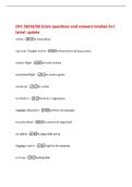 DFC 58&sol;59&sol;60 Exam questions and answers Graded A&plus;&vert;&NewLine;latest update&NewLine;airline -la l&iacute;nea a&eacute;rea&NewLine;low-cost &sol; budget airline -la l&iacute;nea a&eacute;rea de bajo precio&NewLine;charter flight -el vuelo ch&aacute;rter&NewLine;scheduled flight -el vuelo regular&NewLine;jumbo jet -el jumbo&NewLine;to check in -f